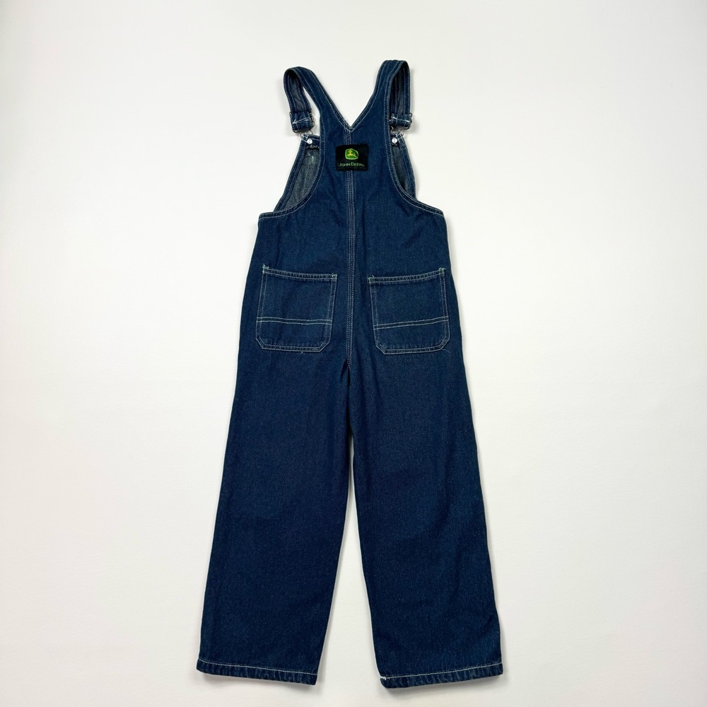 Boy’s/Kid’s John Deere 1pc Denim Jean Overalls Size 6 - Picture 3 of 5